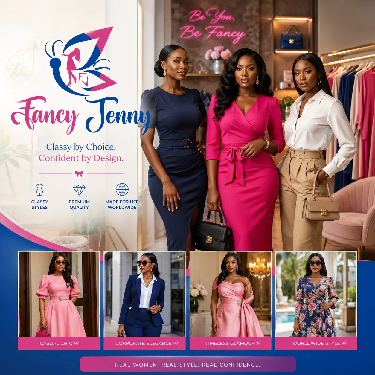 branding works by wilfy designs for fancy jenny