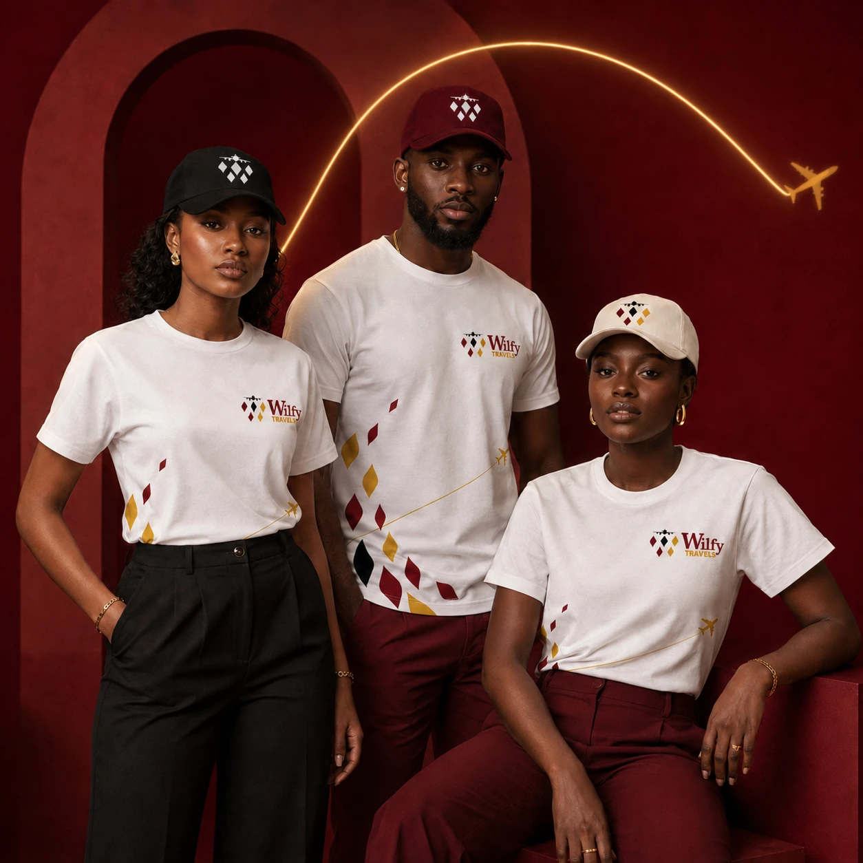 wilfy travels branded shirts photoshoot